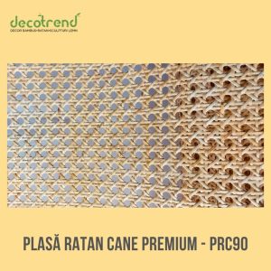 Plasă Ratan Cane Extra-Lată 90cm - Design Artizanal Autentic - PRC90