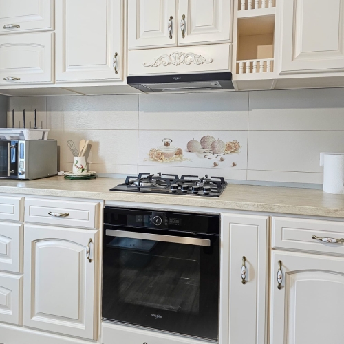 Sculptură lemn cu motiv frunze de acanthus - Decotrend